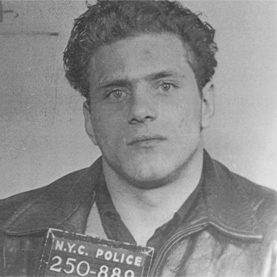 A 1961 mugshot of Joe Gallo